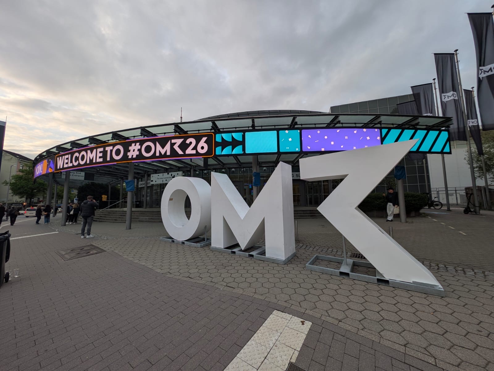 OMR Hamburg 2026 entrance