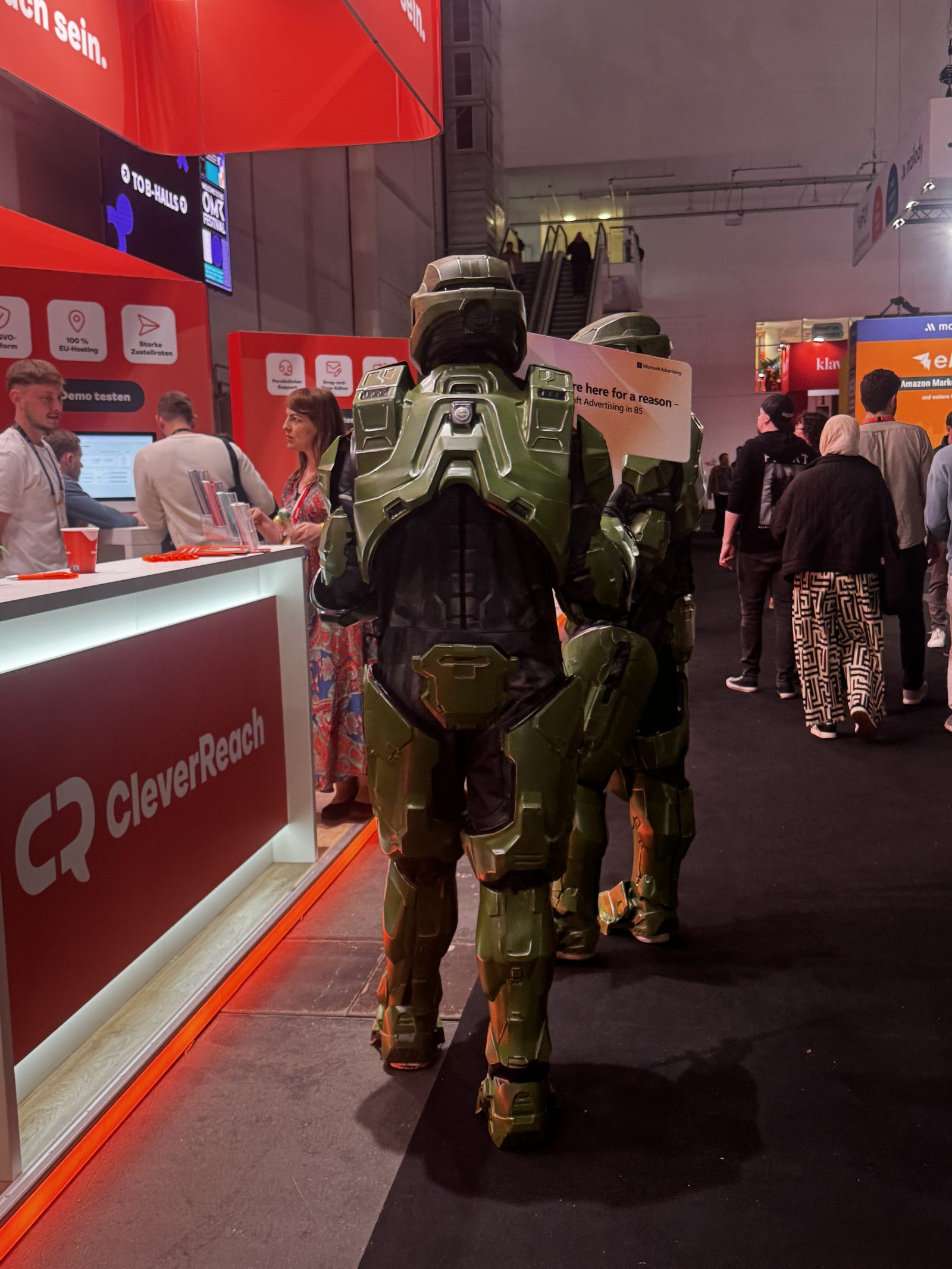 Microsoft Halo Master Chief at OMR